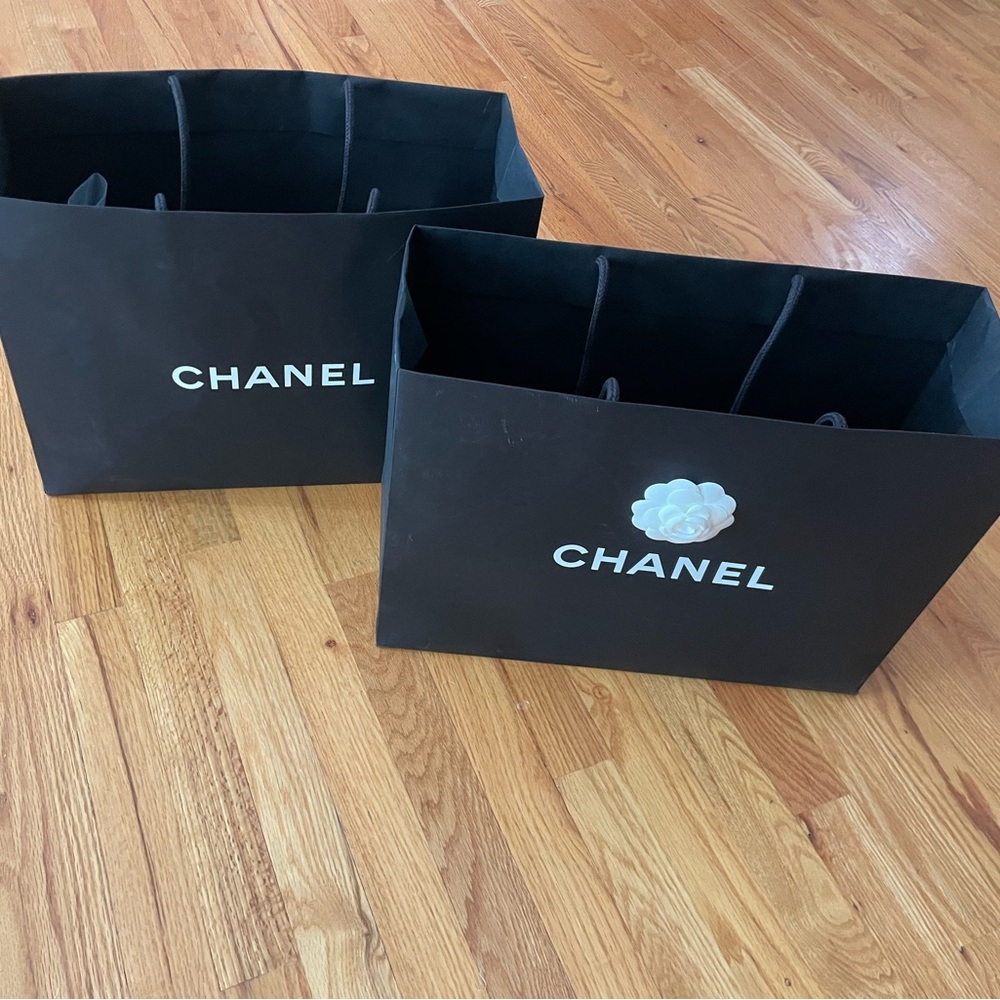 Chanel empty paper Bags
